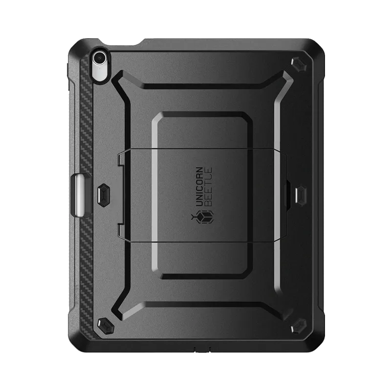 anti shock bumper edges iPad 10.9" 2022 Unicorn Beetle PRO Rugged Kickstand Case-Black