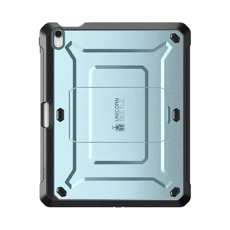 iPad Air 13 Inch (2024) Unicorn Beetle Pro Rugged Case-Arctic Blue simple fold design cover