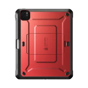 iPad Pro 12.9 Inch (2020) Unicorn Beetle Pro Rugged Case-Metallic Red Stylish Design professional design cover