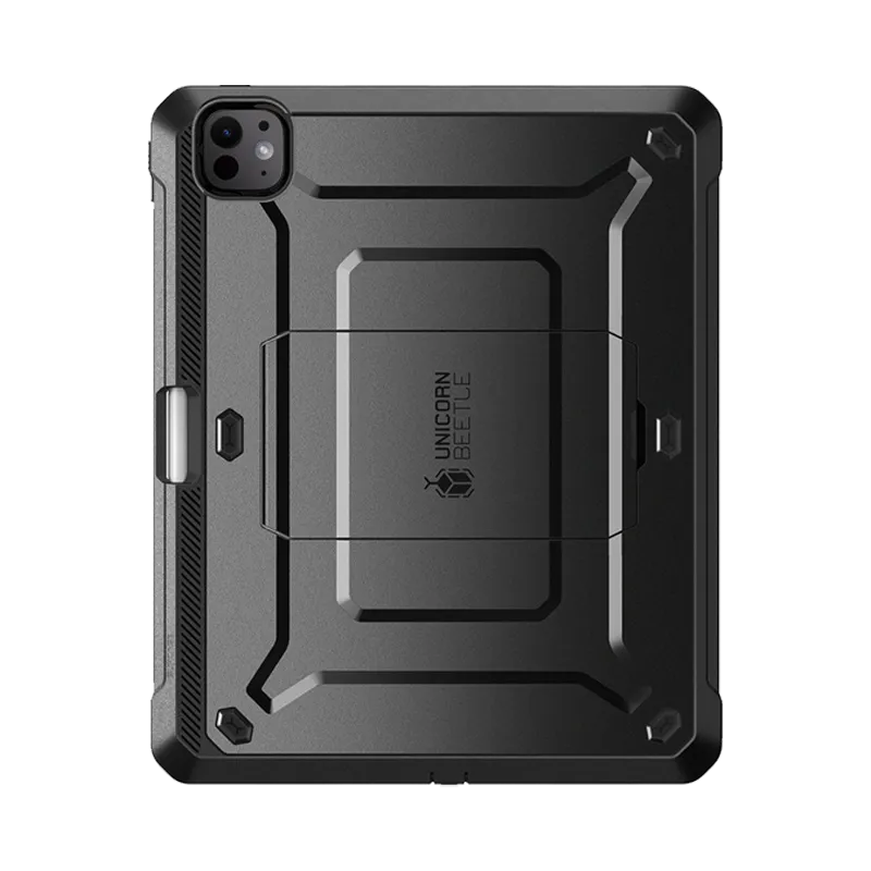 iPad Pro 13 Inch (2024) Unicorn Beetle Pro Rugged Case-Black Modern Tech Accessory ultra light folio