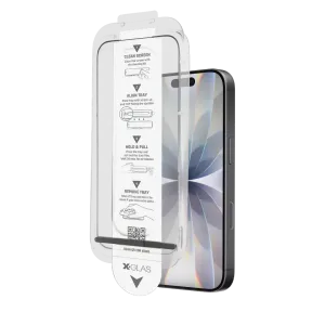 Crystal Shield Plus Water Resistant Protector iPhone 17 Tempered Glass Screen Protector