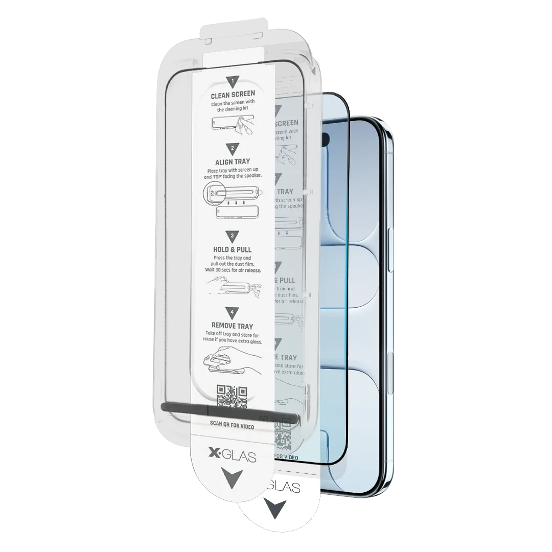 Visual clarity Crystal Guard Coating iPhone Air Tempered Glass Screen Protector