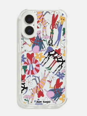 Minimal Grip Juani Bengali x Skinnydip Dogs And Hearts Case Shock iPhone Case