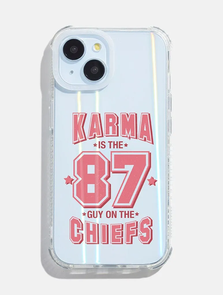 Soft Surface Design Karma Shock iPhone Case