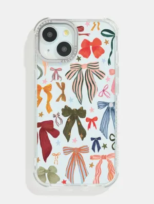 Smooth Craftsmanship Kate Fox x Skinnydip Bows Shock iPhone Case