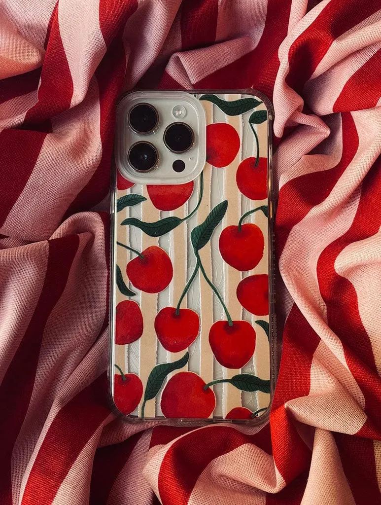 Sleek Guard Kate Fox x Skinnydip Cherries Shock iPhone Case