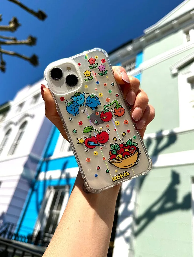 Keem x Skinnydip Berries Shock iPhone Case Compact Look