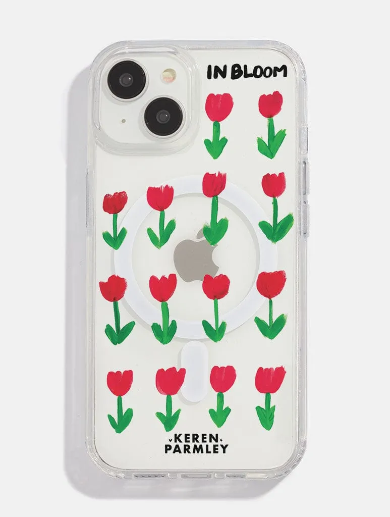 Keren Parmley x Skinnydip In Bloom MagSafe iPhone Case Precision Cutouts Premium Edge Design