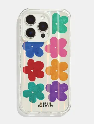 Edge Shield Keren Parmley x Skinnydip Pop Flower Shock iPhone Case
