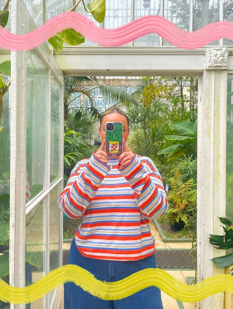 Kerrie Illustrates x Skinnydip Cacti Shock iPhone Case Vivid Surface Detail