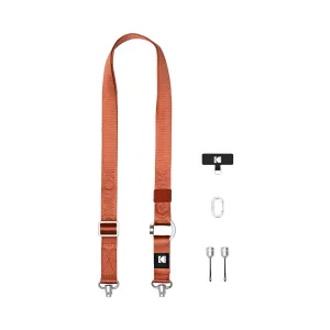 Kodak Multi-Purpose Camera Strap, 32-57" - Burgundy Travel Friendly Band Body Strap