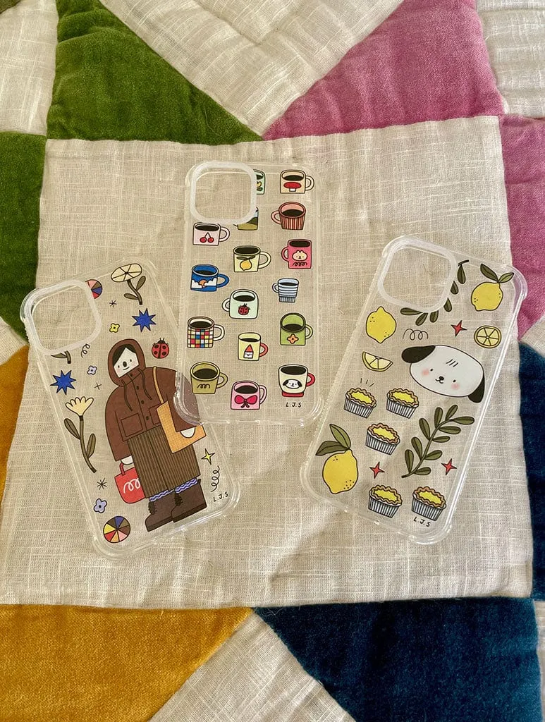 Premium Shield Laura Jane Something x Skinnydip So Much Tea Shock iPhone Case