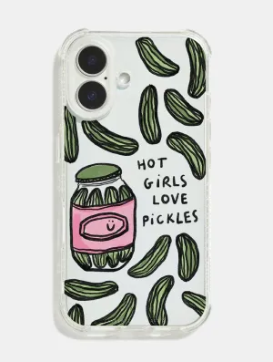 Lauren Emmett x Skinnydip Hot Girls Love Pickles Shock iPhone Case anti fingerprint Fashion Edge