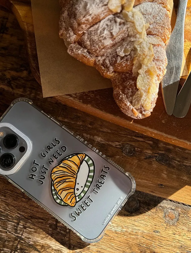 Lauren Emmett x Skinnydip Hot Girls Need Sweet Treats Shock iPhone Case Hybrid Detail