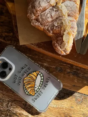 Lauren Emmett x Skinnydip Hot Girls Need Sweet Treats Shock iPhone Case Creative Artwork