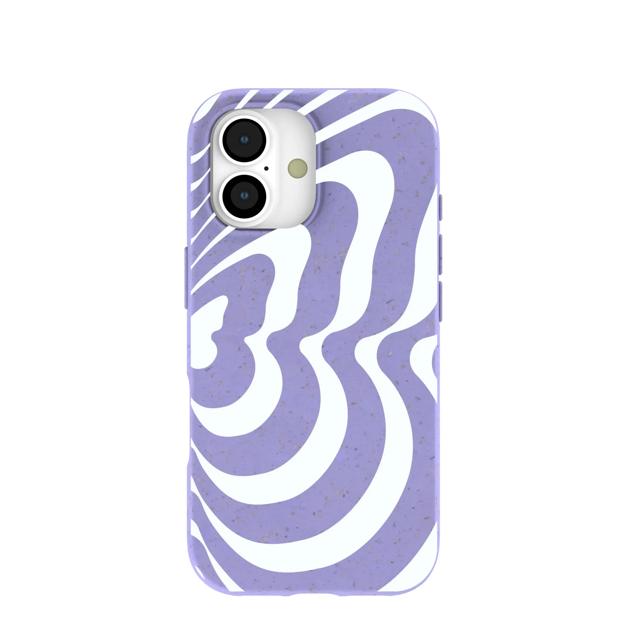Durable Texture Finish Comfort Detail Lavender Flutter Right iPhone 17 Case