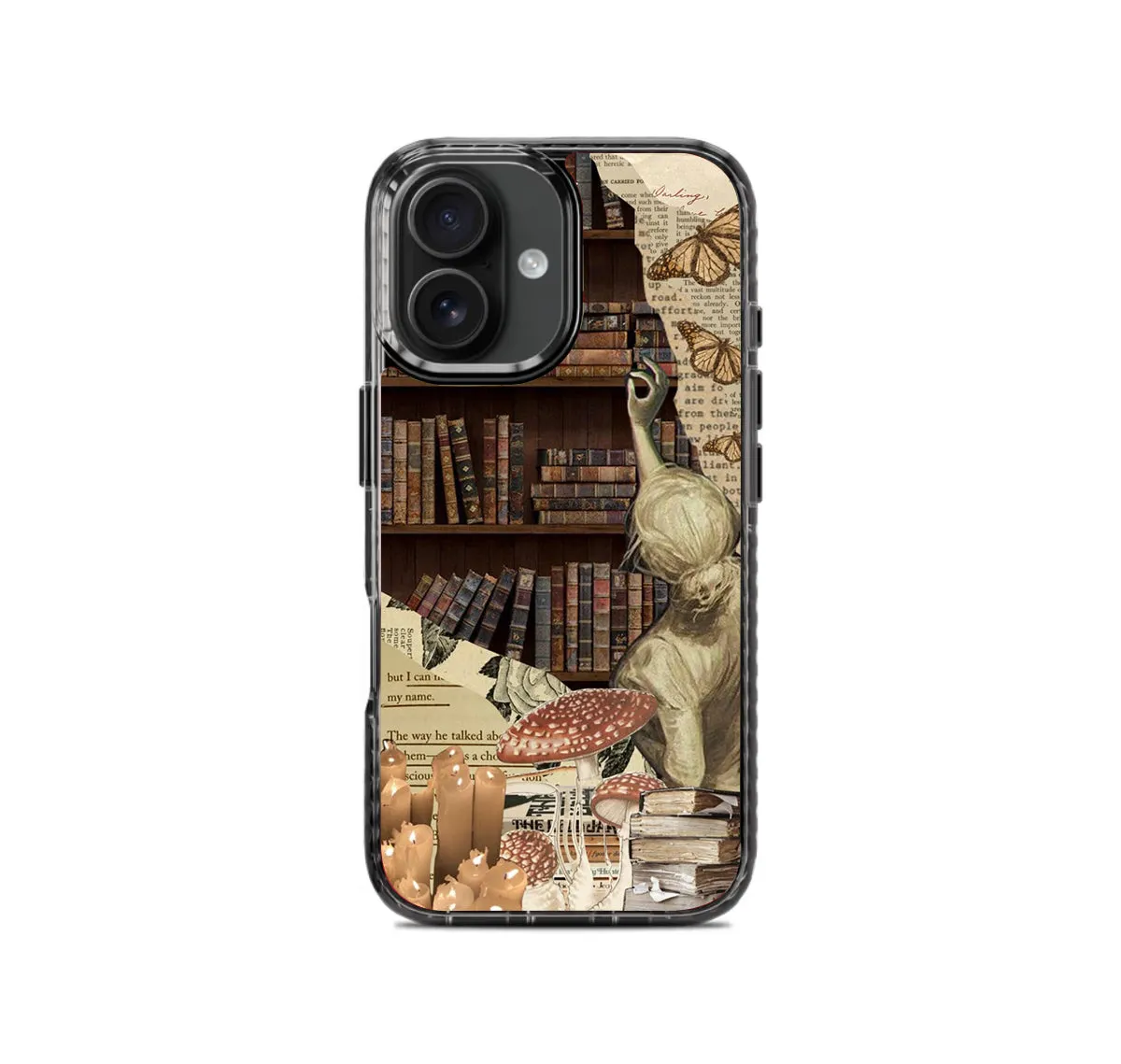 Edge Reinforced Durable Shell Library Vintage Stride 2.0 Phone Case Cover