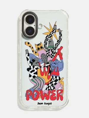 Juani Bengali x Skinnydip Power Shock iPhone Case Premium Texture Design