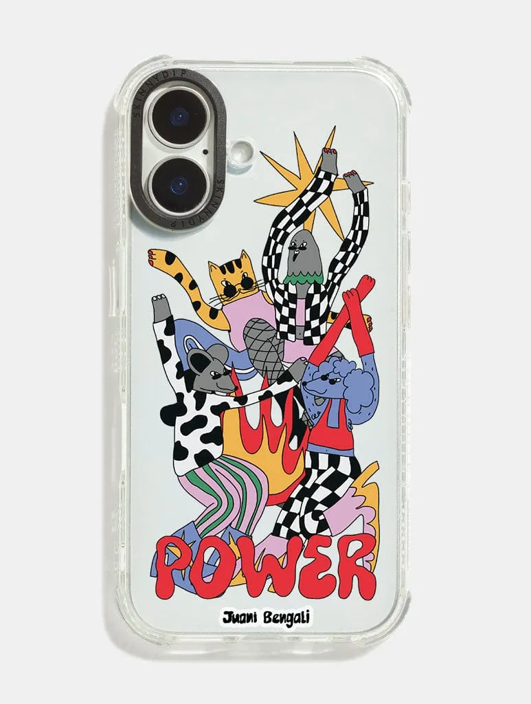 Juani Bengali x Skinnydip Power Shock iPhone Case Premium Texture Design