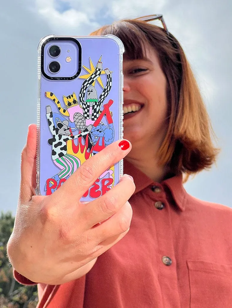 Scratchproof Surface Juani Bengali x Skinnydip Power Shock iPhone Case