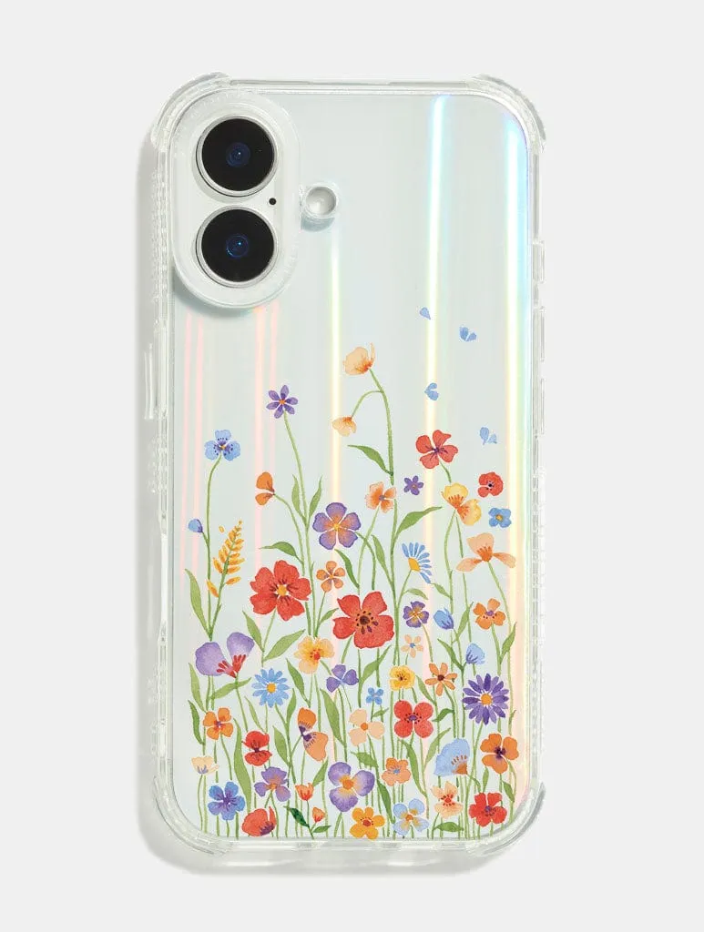 Modern Frame Minimal Edge Design Anna Lau x Skinnydip Floral Haze Shock iPhone Case