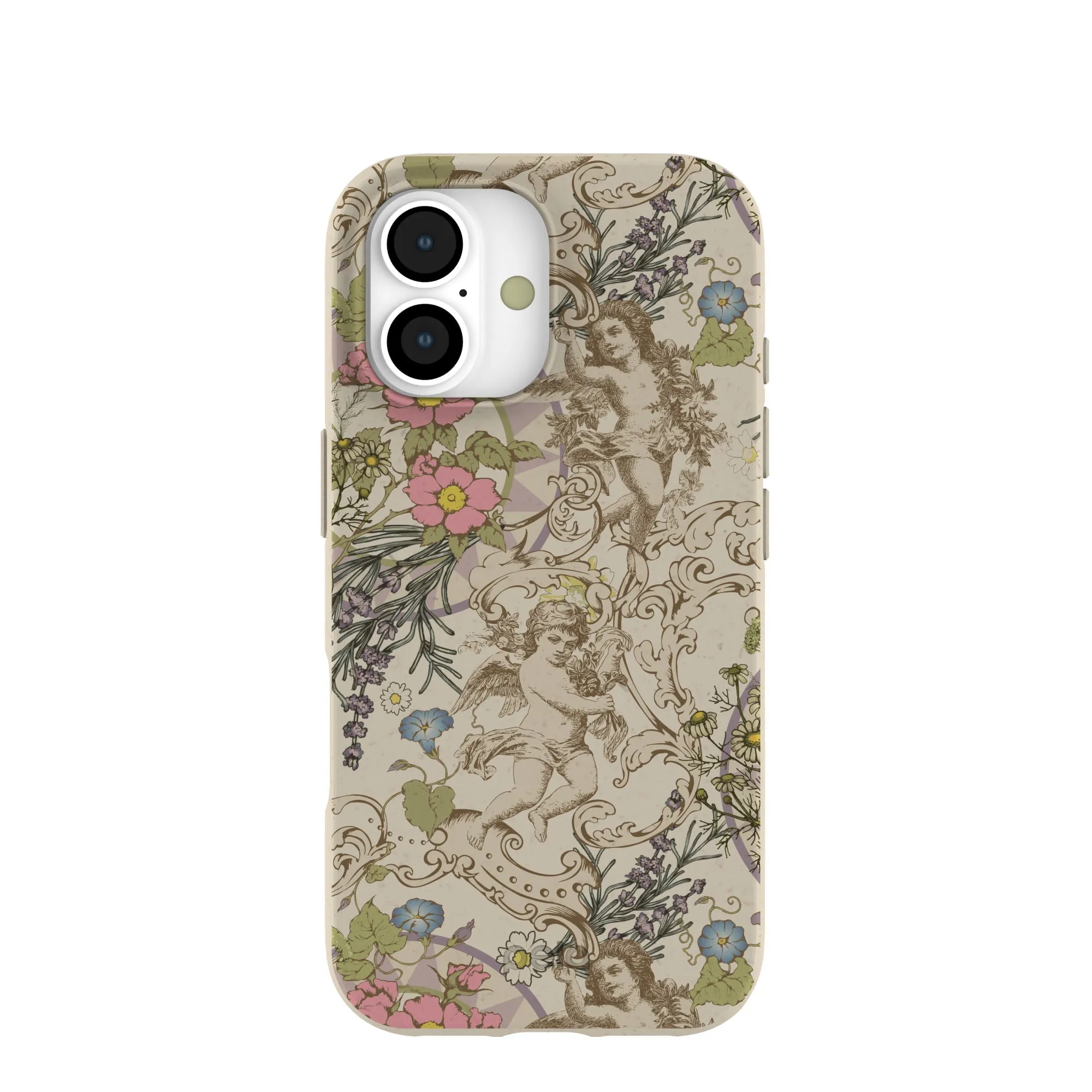 Matte Design Texture Protective Shell Design London Fog Celestial Tableau iPhone 17 Case