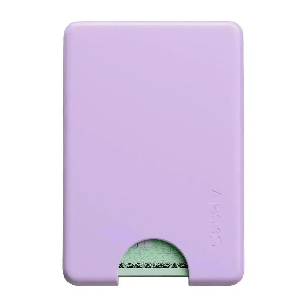 Light Purple MagWallet Handy Grab Slot MagSafe Snap Wallet