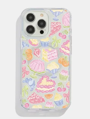 Sweet Treats Glitter MagSafe iPhone Case Simple Style