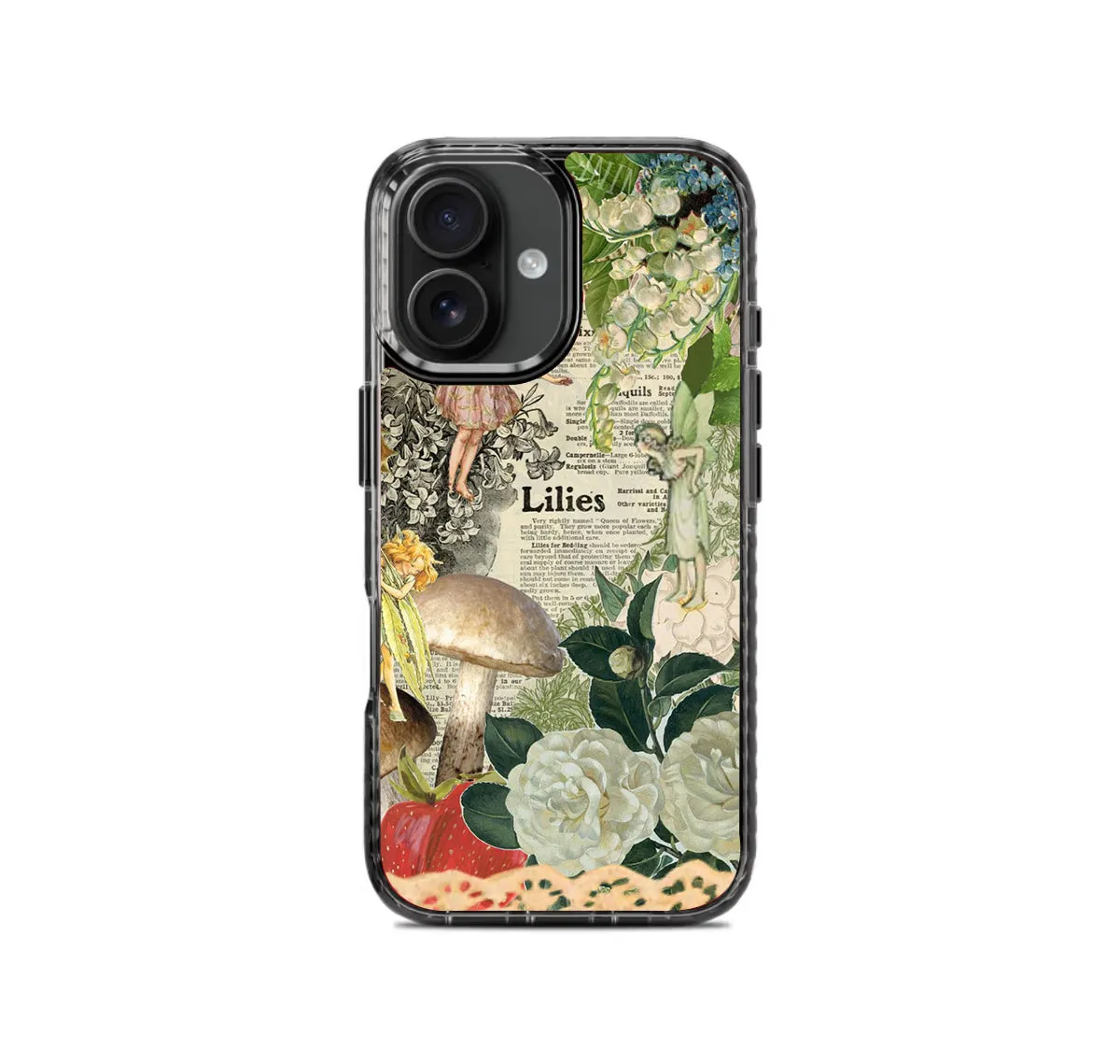 Protective Form Fit Vibrant pattern Lilies Aesthetic Vintage Stride 2.0 Phone Case Cover
