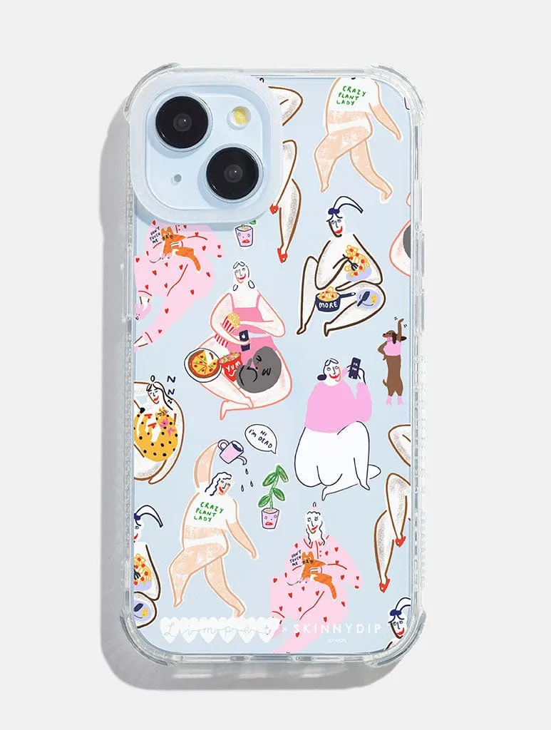 Smooth Grip Limpet x Skinnydip Mood Girls Shock iPhone Case