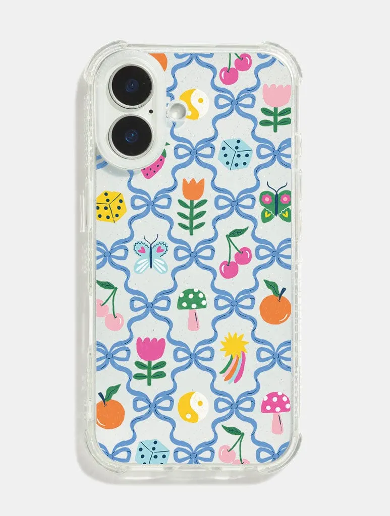 Flexible Fit Lisa Barlow x Skinnydip Bow Icons Shock iPhone Case
