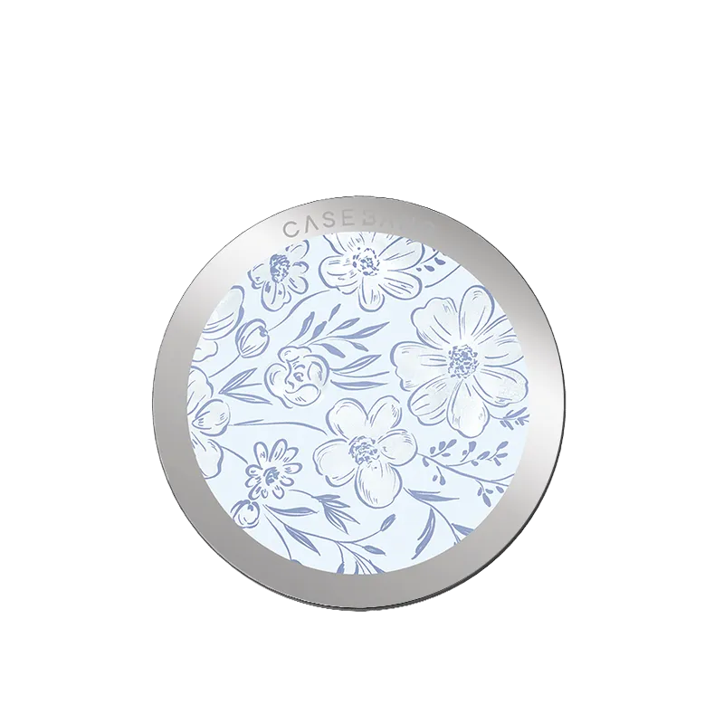 Pop Socket Dock Grip Little Blue Flowers MagSafe Grip Stand