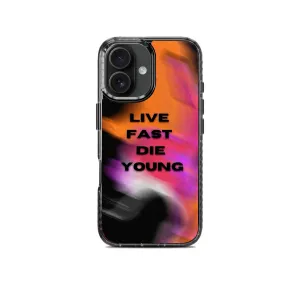 Live Fast Y2K Stride 2.0 Phone Case Cover Waterproof Design Clear Frame