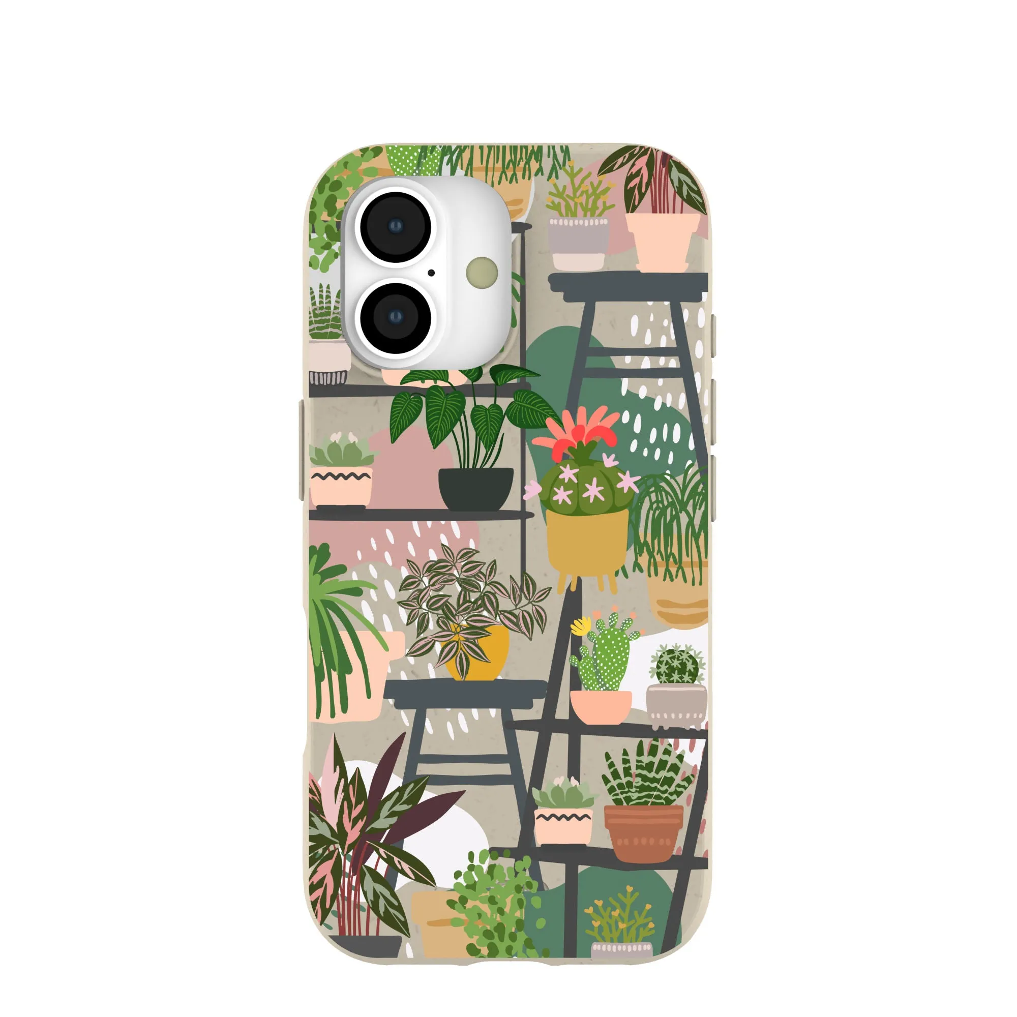 London Fog Botanical Oasis iPhone 17 Case Modern Aesthetic Vibrant Finish