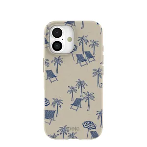 London Fog Coastal Lounging iPhone 17 Case Refined Style