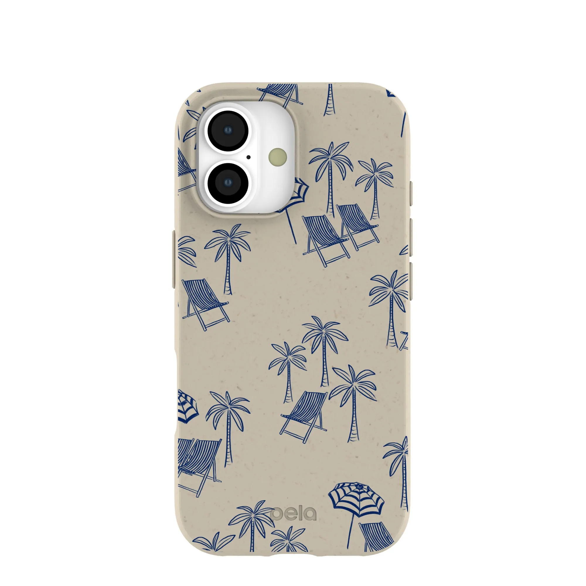 London Fog Coastal Lounging iPhone 17 Case Refined Style