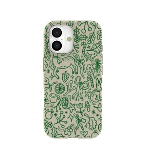 Comfort Grip Shock Resistant London Fog Cozy Woodland iPhone 17 Case