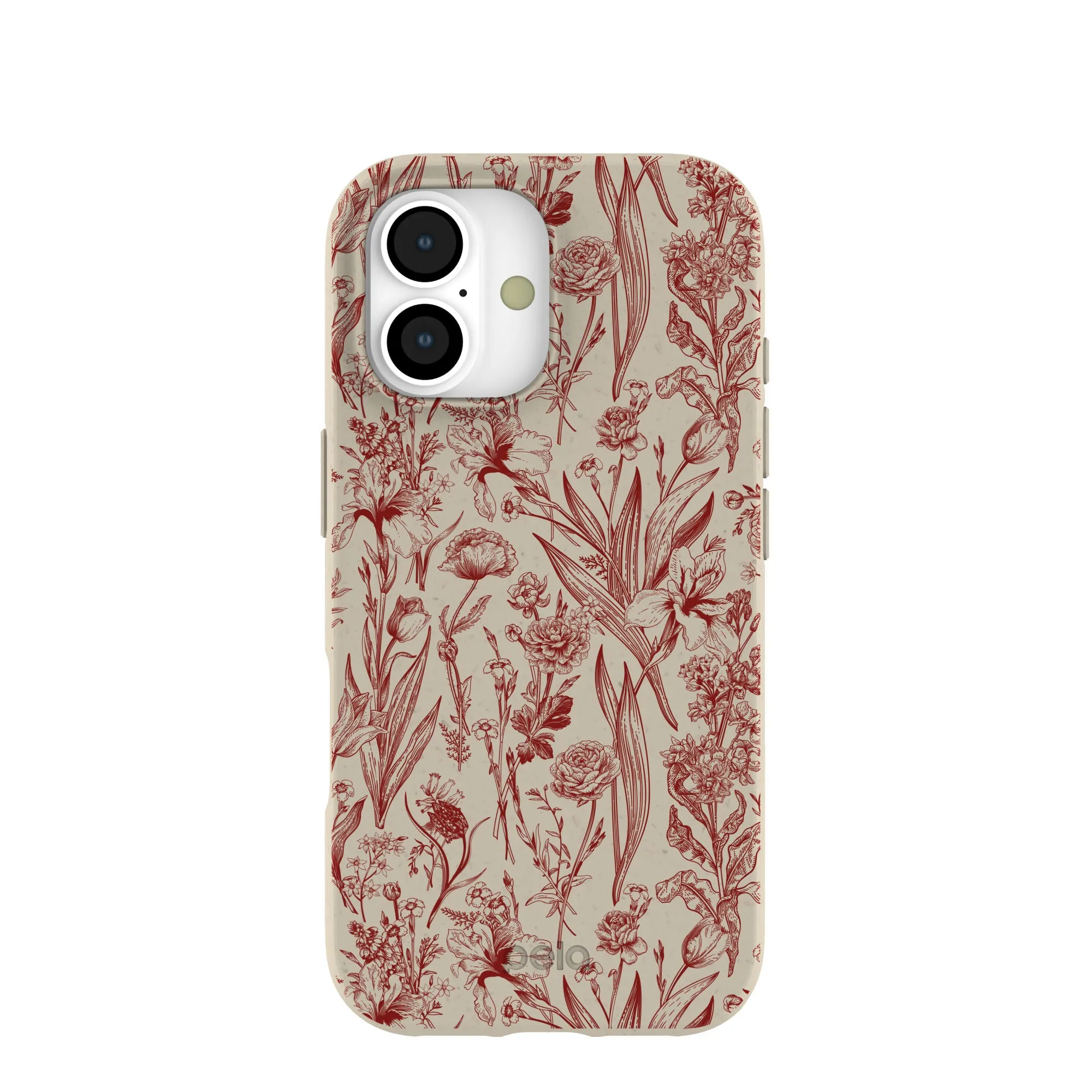Soft Detail daily accessory London Fog Crimson Bouquet iPhone 17 Case