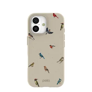 London Fog Frosted Flock iPhone 17 Case Universal Design Shock Absorbing