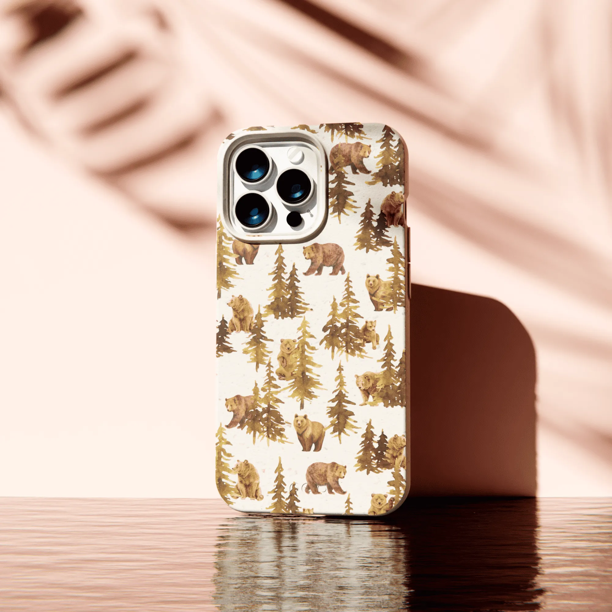 London Fog Into the woods iPhone 17 Case Soft Look Texture Compact Texture