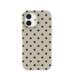 Durable Surface Design London Fog Latte Pop iPhone 17 Case