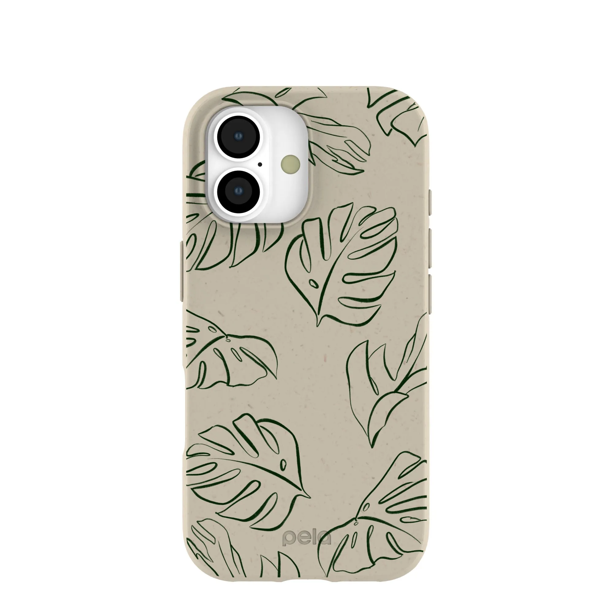 London Fog Leaf Lines iPhone 17 Case Easy Grip Sleek Guard