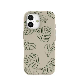 London Fog Leaf Lines iPhone 17 Case Easy Grip Sleek Guard