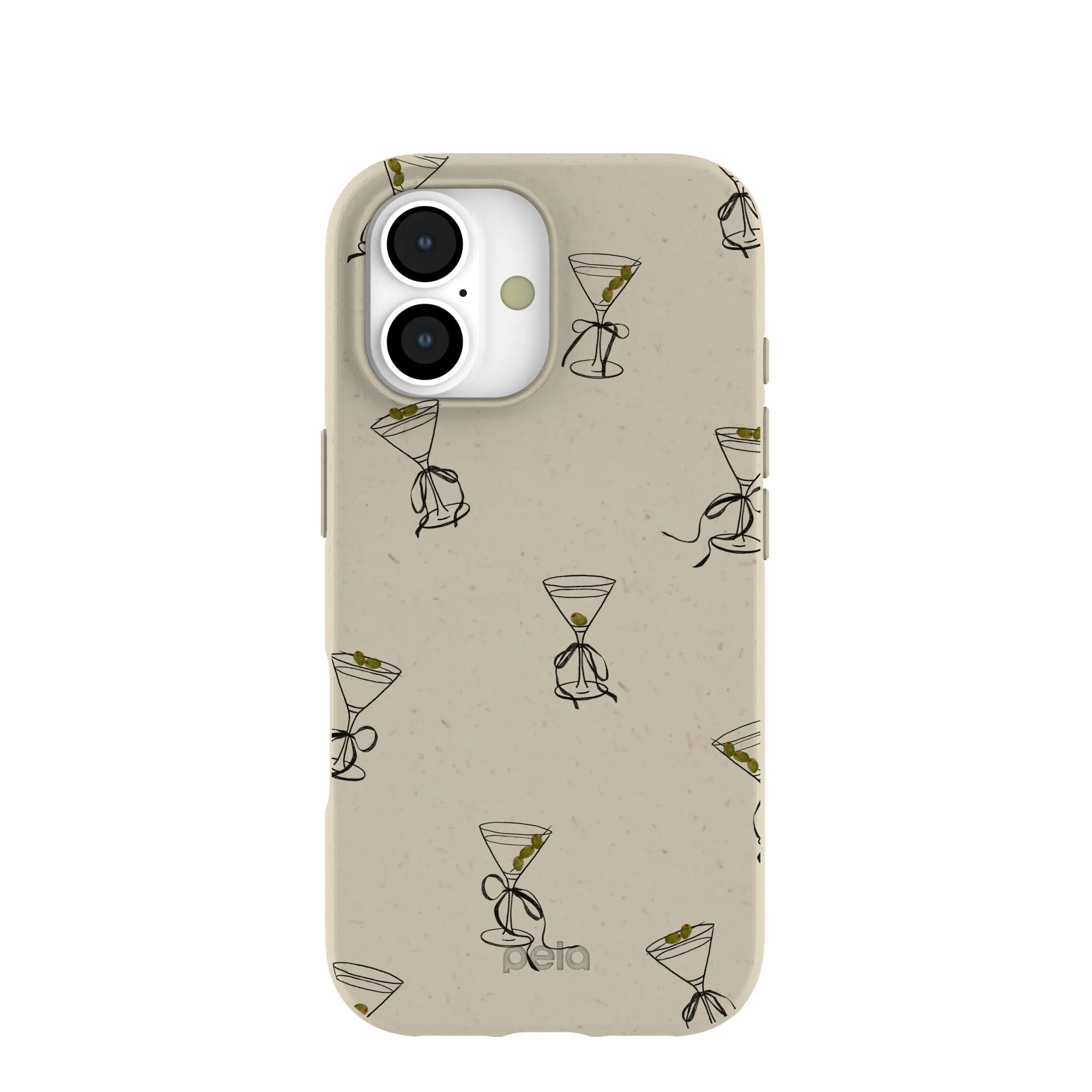 Fashion Design Smart Accessory London Fog Martini Me iPhone 17 Case