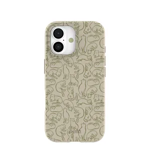 London Fog Say Meow iPhone 17 Case Compact Fit Smooth Finish Touch
