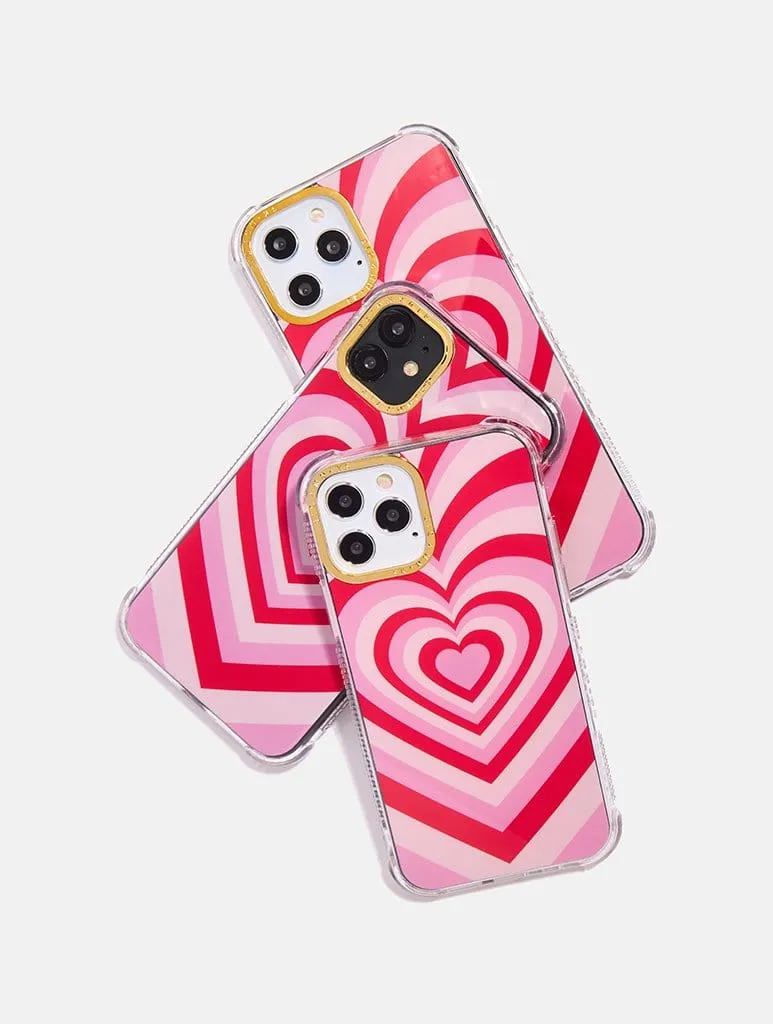 Love Heart Shock Case Protective Surface