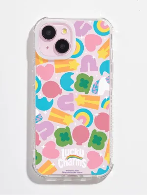 Gloss Finish Design Protective Frame Design Lucky Charms????????? Marshmallow Shock iPhone Case