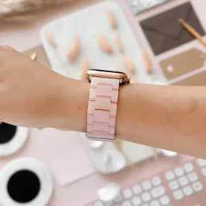 Trendy Accessory Design Classic Style Band Luxe Pink Apple Watch Strap