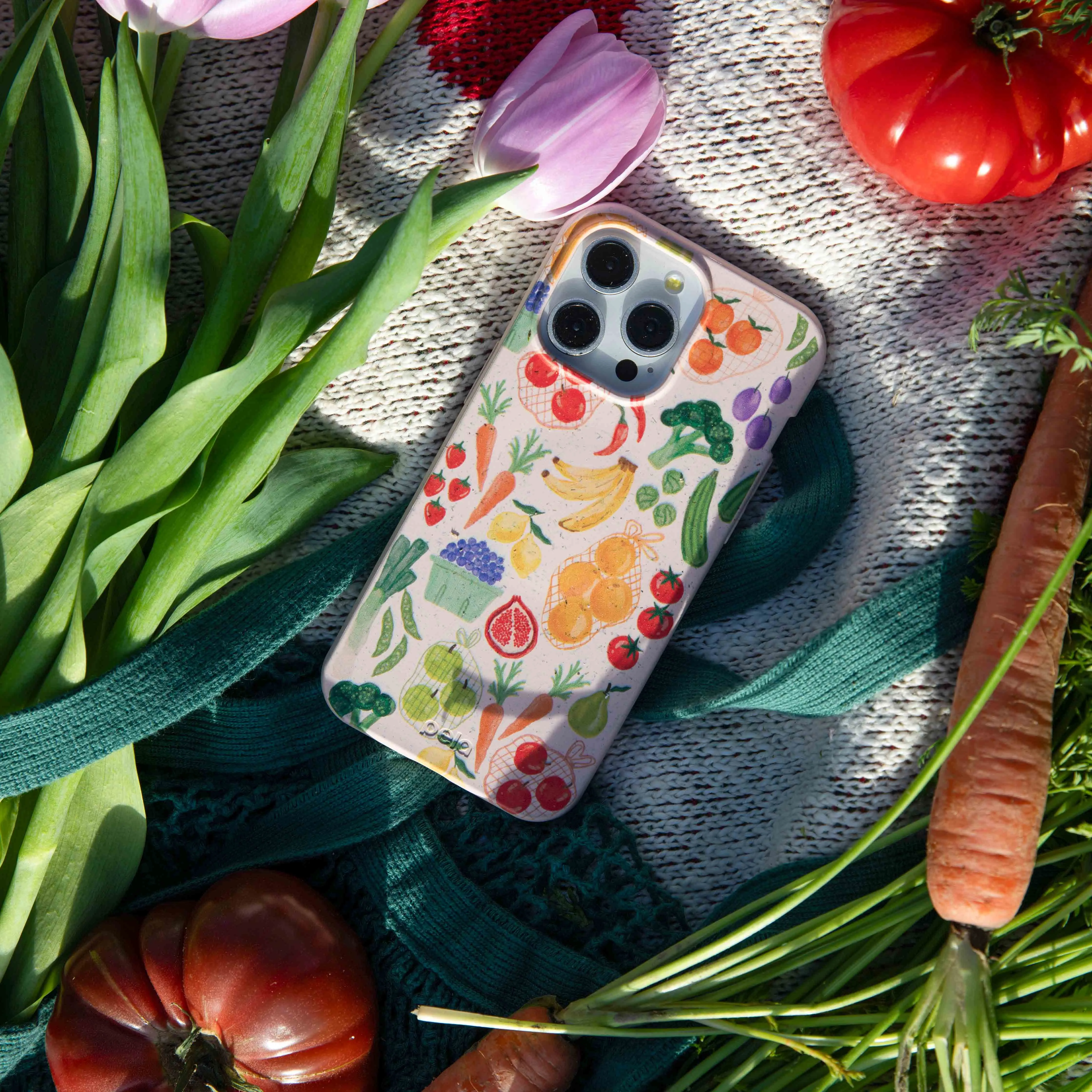 Seashell Fresh Market iPhone 17 Case Premium Surface Elegant Surface Texture