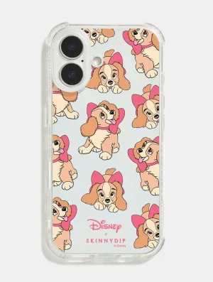 Disney Lady Shock iPhone Case Glossy Pattern Portable Grip